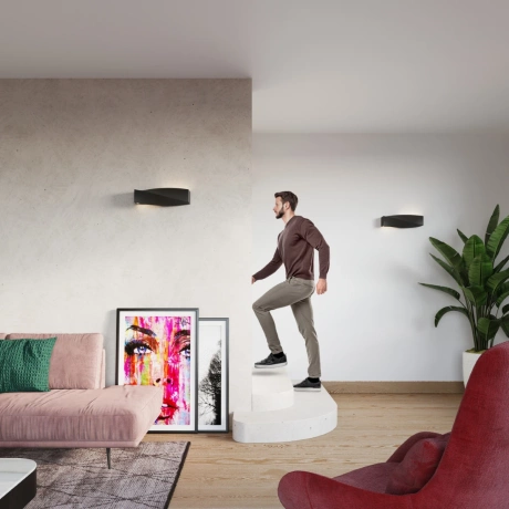 Aplică ceramică SIGMA negru