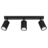 Plafonieră KARBON 3L negru