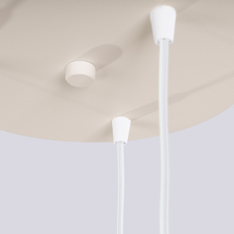 Lampă suspendată HALO 3P bej