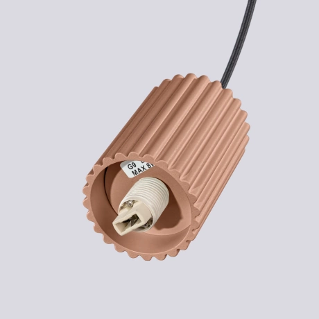 Lampă suspendată HALO 3P mocha