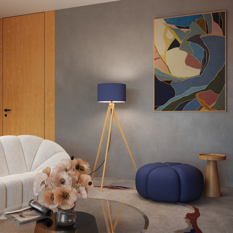 Lampă de podea NATT navy