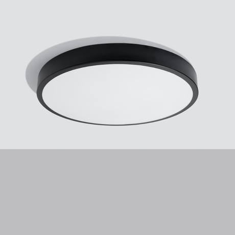 Plafonieră ONYX 60 negru LED 3000K