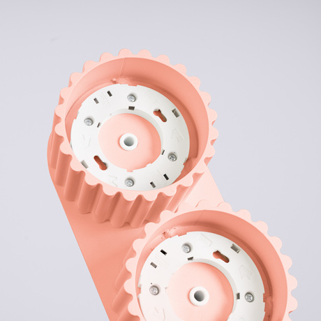 Plafonieră AURA 2 piersică Gx53