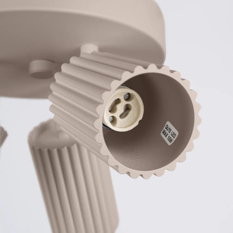 Plafonieră KARBON 3P taupe