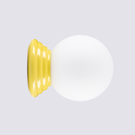 Lampă de perete ZORI galben IP44