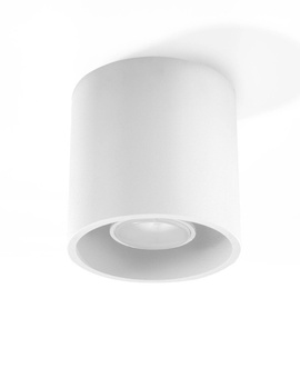 Plafonieră ORBIS 1 alb + 1x bec LED GU-10 4000K rece 7W 630lm