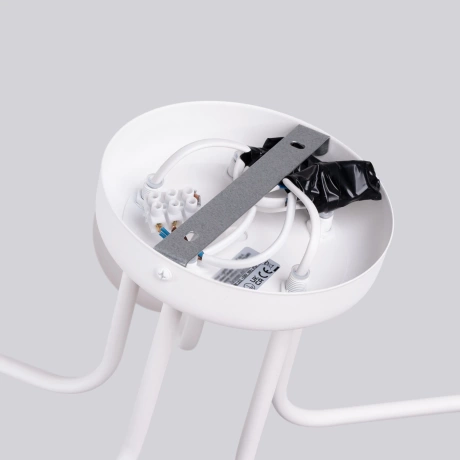 Candelabru ASTRAL 5 alb