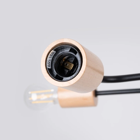 Candelabru TIMBO 8 negru