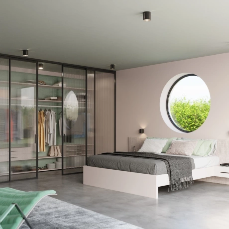 Plafonieră INEZ negru