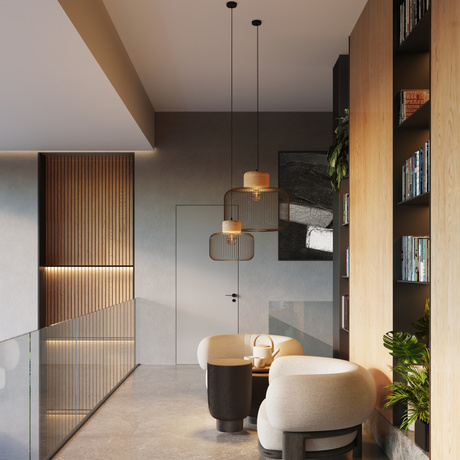 Lampă suspendată GABBIA 55