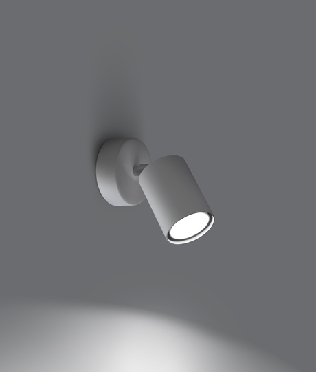 Lampă de perete LEMMI 1 alb + 1x bec LED GU-10 4000K rece 7W 530lm