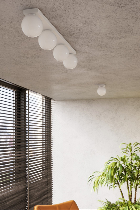 Plafonieră YOLI 6 alb + 6x bec LED G9 4000K rece 4.5W 460lm