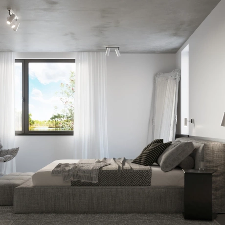 Lampă de perete DIREZIONE alb