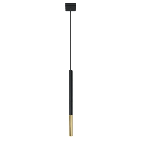 Lampă suspendată MOZAICA 1 negru/golden