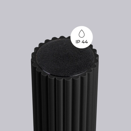 Plafoniera HALO neagra IP44