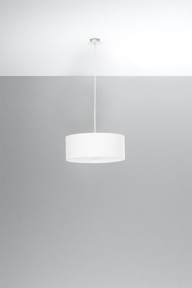 Candelabru SKALA 30 alb + 3x bec LED E27 3000K cald 7.5W 620lm