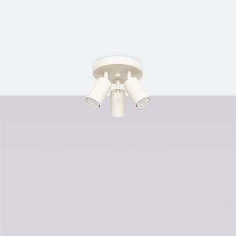 Plafonieră RING 3P bej