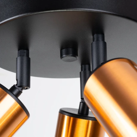 Plafonieră WINX 3P negru/cooper