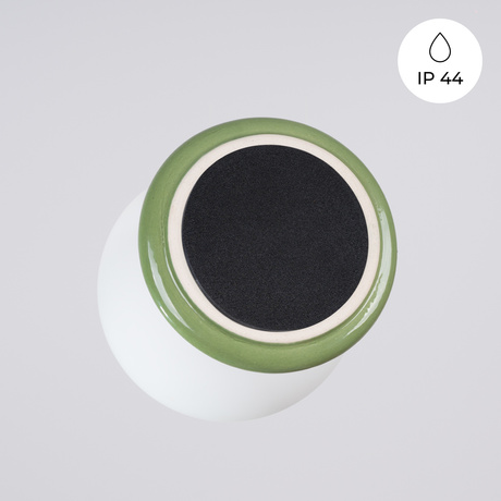 Lampă de perete ZORI verde IP44