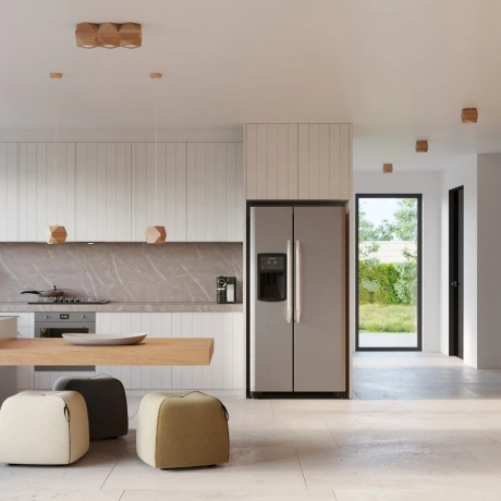 Lampă suspendată WOODY lemn natural