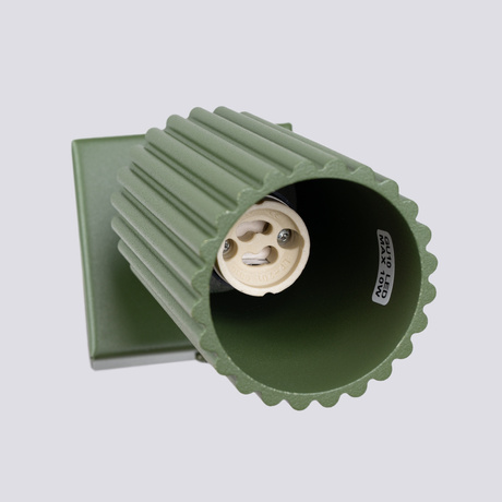 Lampă de perete KARBON verde măsliniu