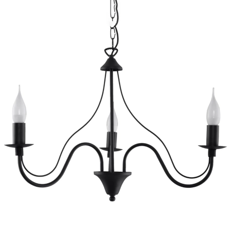 Candelabru MINERWA 3 negru