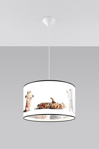 Lampă suspendată KOTY 40 + 1x bec LED E27 3000K Warm 7,5W 620lm