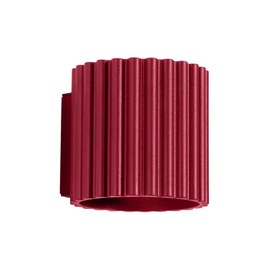 Lampă de perete AURA burgundy G9