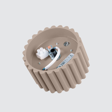 Plafonieră AURA 1 taupe Gx53