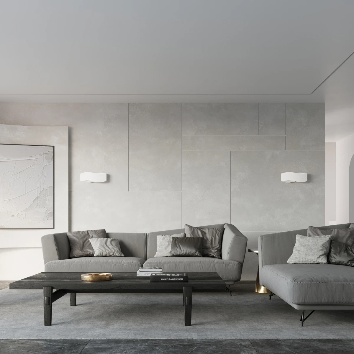 Lampă de perete TILA 30 alb