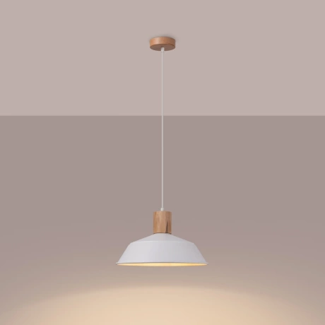 Lampă suspendată FANO alb