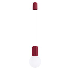 Lampă suspendată HALO 1 burgundy