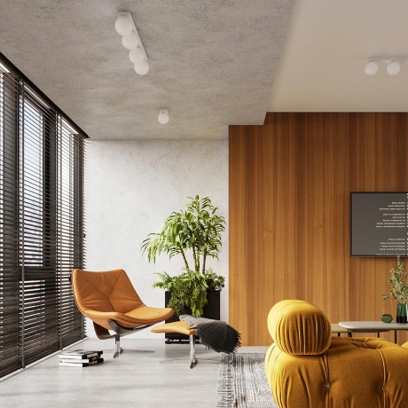 Plafonieră YOLI 2 alb