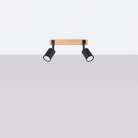 Plafonieră FAGER 2 negru