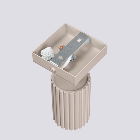 Lampă de perete KARBON taupe