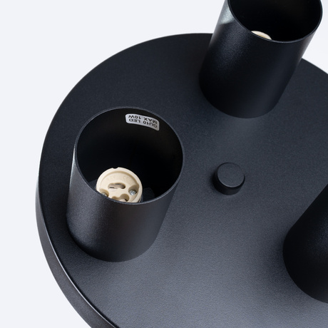 Plafonieră LAGOS 3P negru