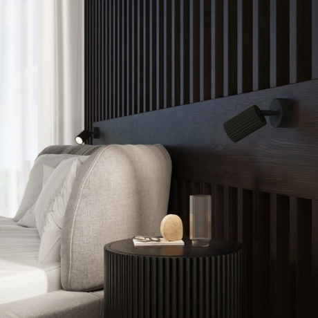 Plafonieră KARBON 4 negru