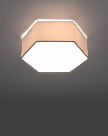 Plafonieră SUNDE 11 alb + 2x bec LED E27 4000K rece 7.5W 650lm