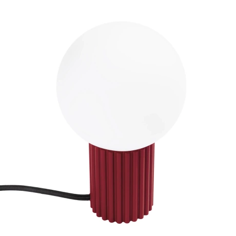 Lampă de masă HALO burgundy