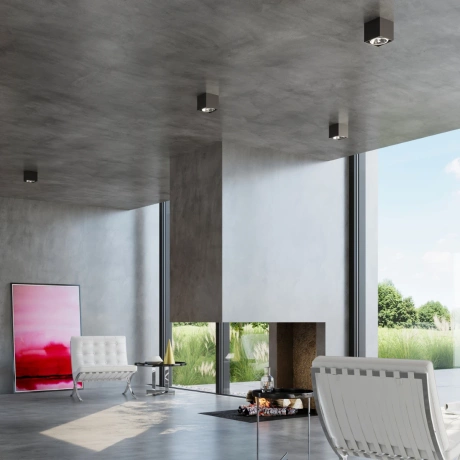 Plafonieră BLAKE negru