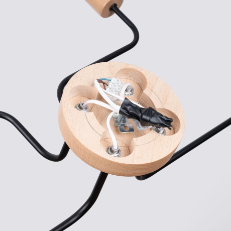 Candelabru TIMBO 4 negru