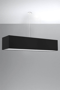 Candelabru SANTA 120 negru + 5x bec LED E27 4000K rece 7.5W 650lm