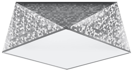 Plafonieră HEXA 35 CEKIN + 2x bec LED E27 3000K Warm 7.5W 620lm