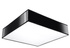 Plafonieră HORUS 45 BLACK + 3x bec LED E27 4000K Cold 7.5W 650lm