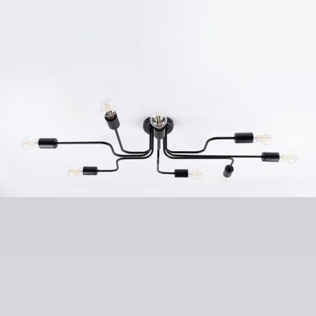 Candelabru VECTOR 8 negru