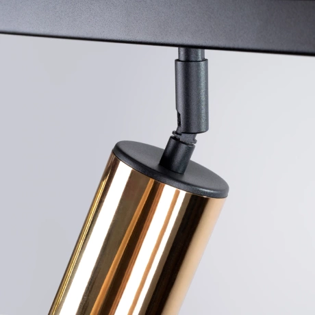 Plafonieră WINX 4L negru/galben