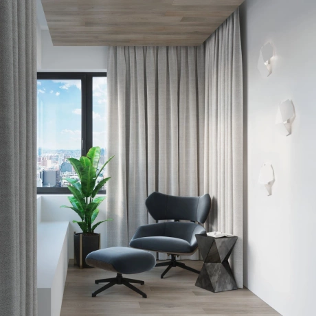 Lampă de perete TRE alb