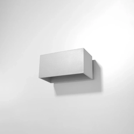 Lampă de perete QUAD MAXI gri