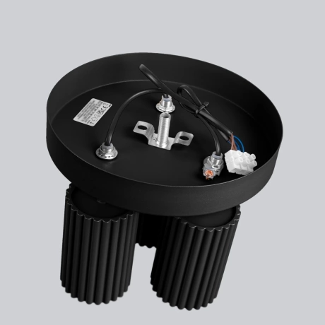 Plafonieră KARBON 3P negru