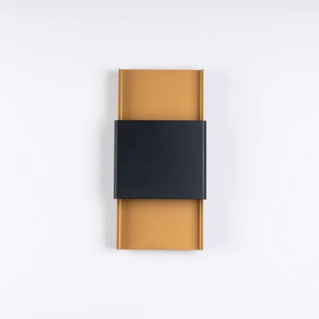 Lampă de perete DURLIN auriu/negru